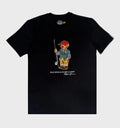 Polo Bear Tees | Black / Fishing