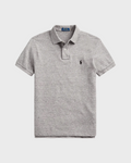 Mesh Polo Shirt | Grey